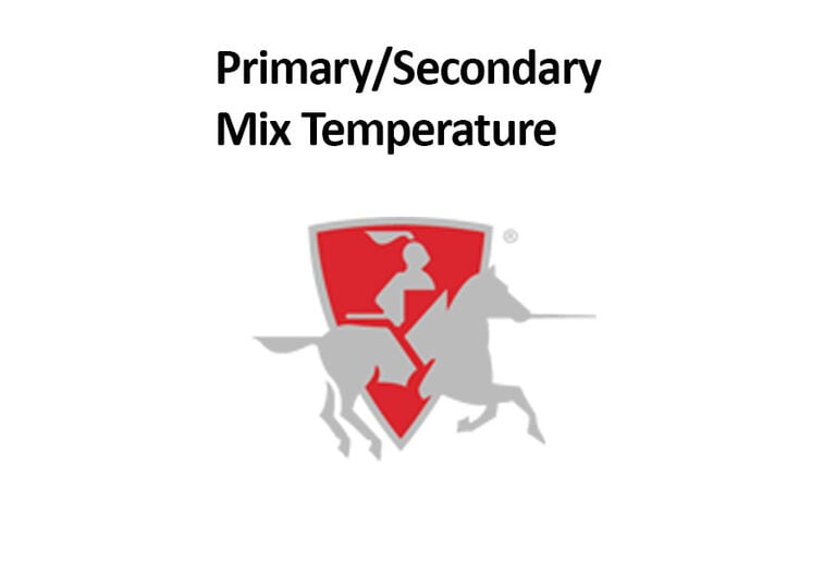 Primary/Secondary Mix Temperature