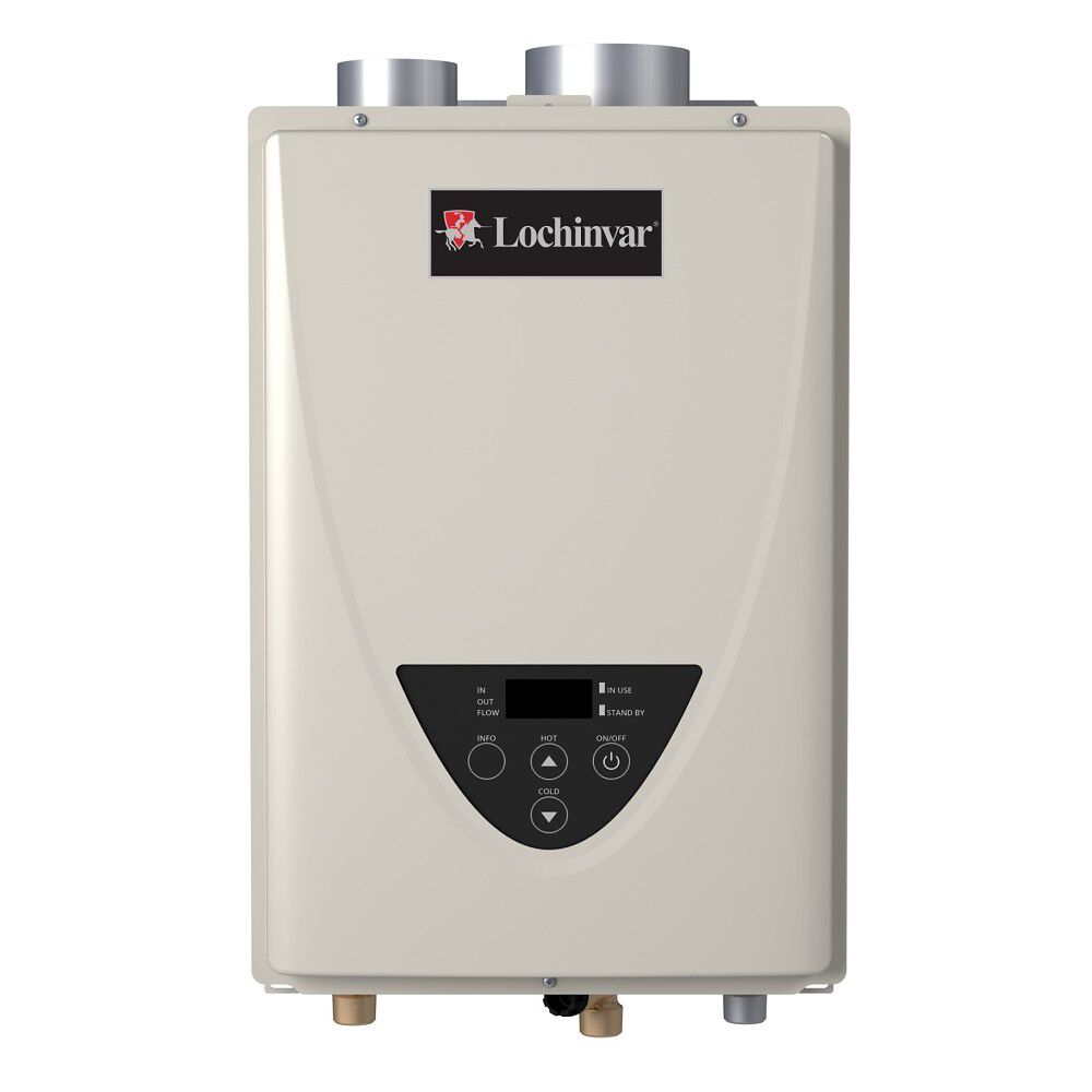 Ultra-Low NOx Indoor 140,000 BTU Non-Condensing Natural Gas/Liquid Propane Tankless Water Heater