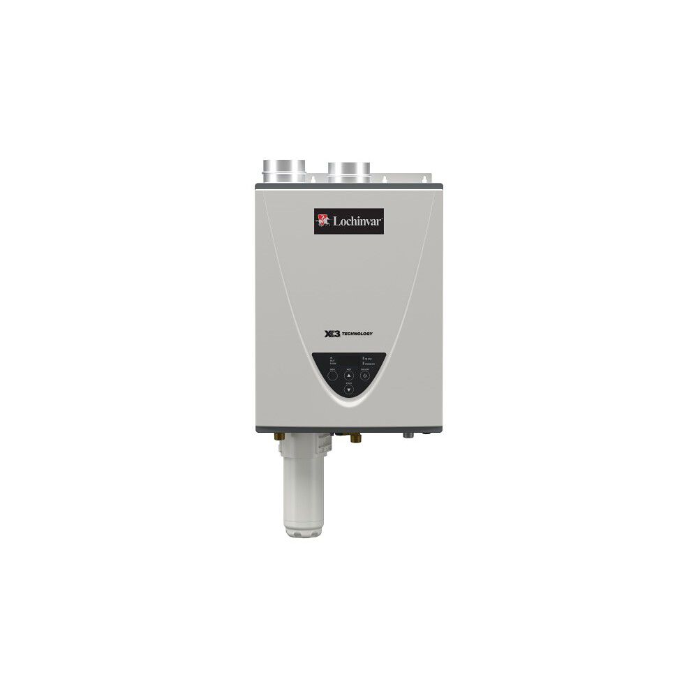 Ultra-Low NOx Indoor Natural Gas Tankless Water Heater with X3® Technology