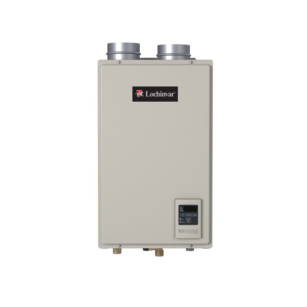 Ultra-Low NOx Indoor 120,000 BTU Condensing Natural Gas Tankless Water Heater