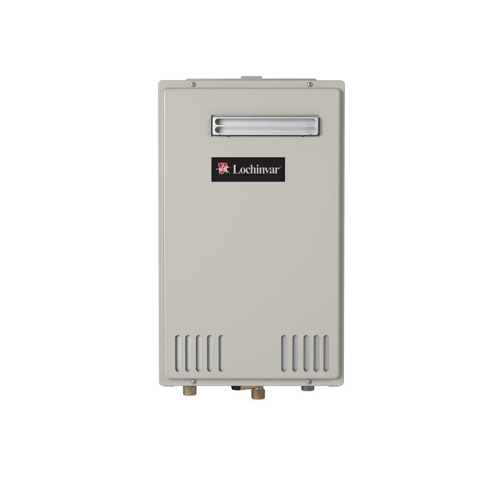 Ultra-Low NOx Outdoor 140,000 BTU Non-Condensing Natural Gas/Liquid Propane Tankless Water Heater