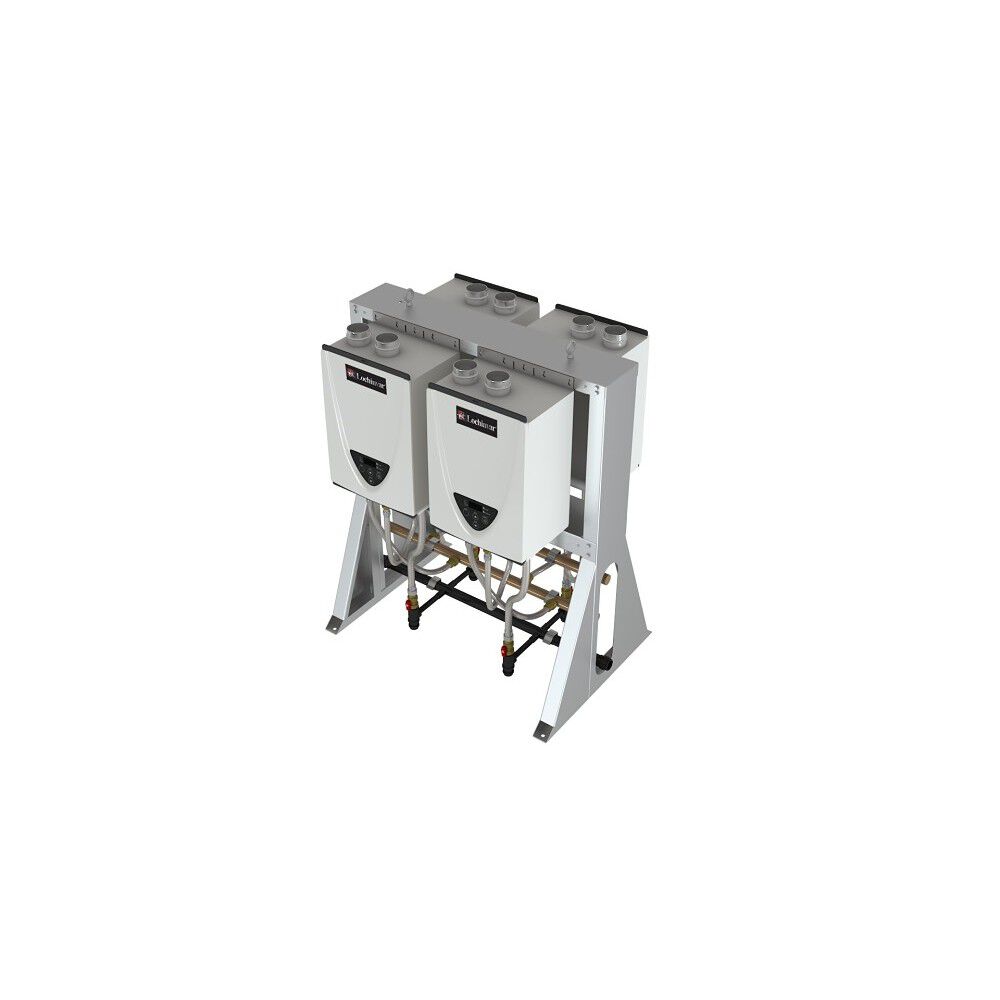 Commercial Tankless Rack System - Back-to-Back