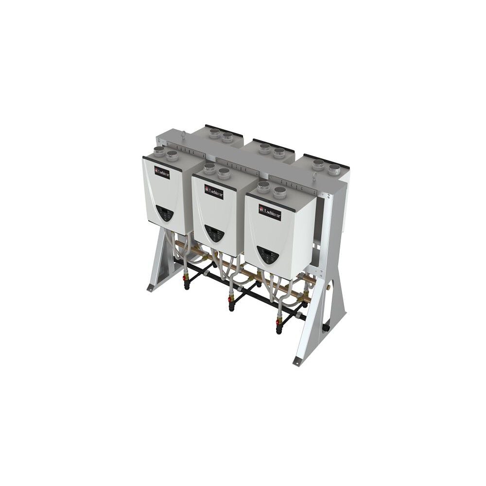 Commercial Tankless Rack System - Back-to-Back