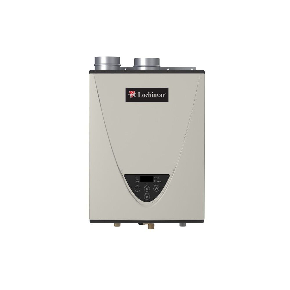 High Efficiency Condensing Tankless Water Heater with Built-In Pump