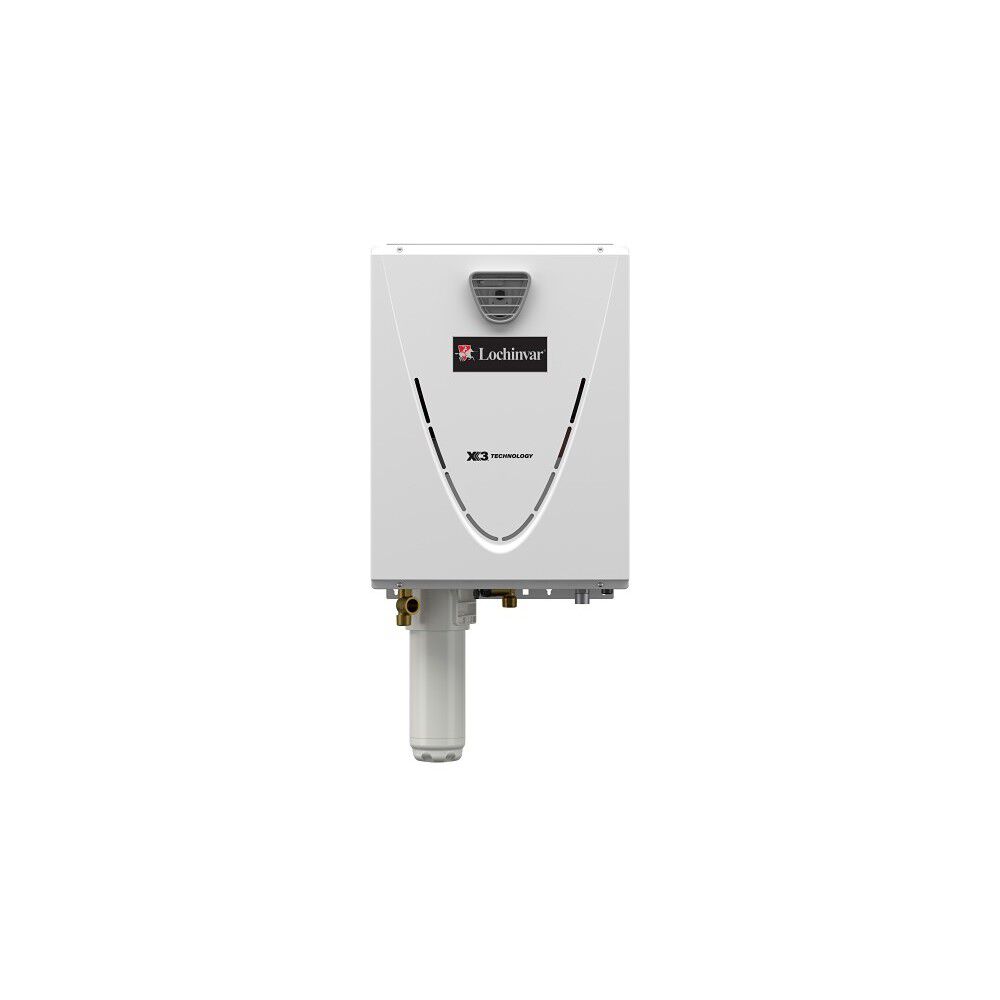Ultra-Low NOx Outdoor Natural Gas Tankless Water Heater with X3&reg; Technology