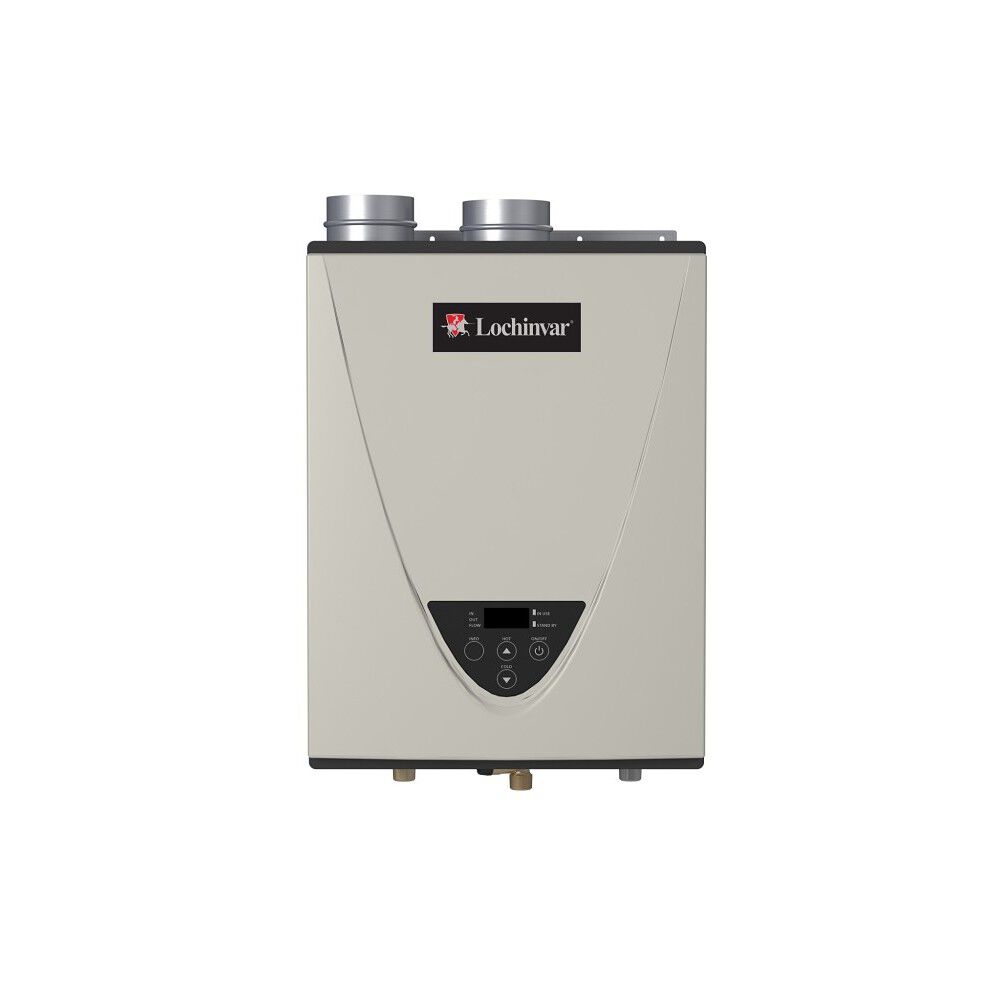 High Efficiency Condensing Tankless Water Heater with Built-In Pump
