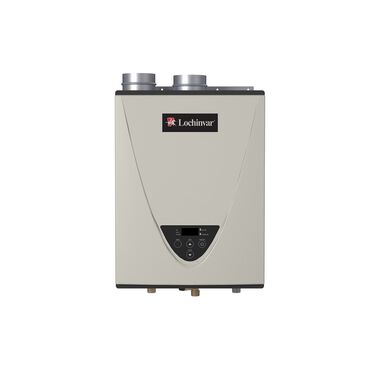 High Efficiency Condensing Tankless Water Heater with Built-In Pump