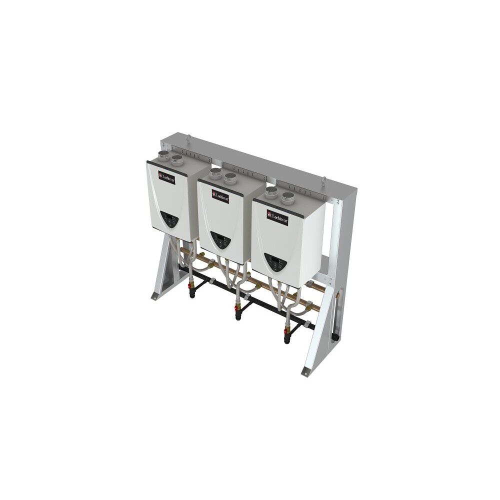 Commercial Tankless Rack System - Free-Standing In-Line