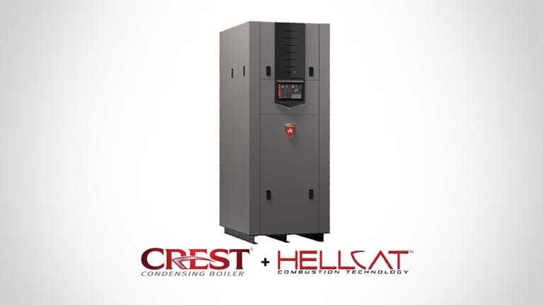 Product Lochinvar Unveils Crest® Condensing Boiler With Hellcat™ Combustion Technology