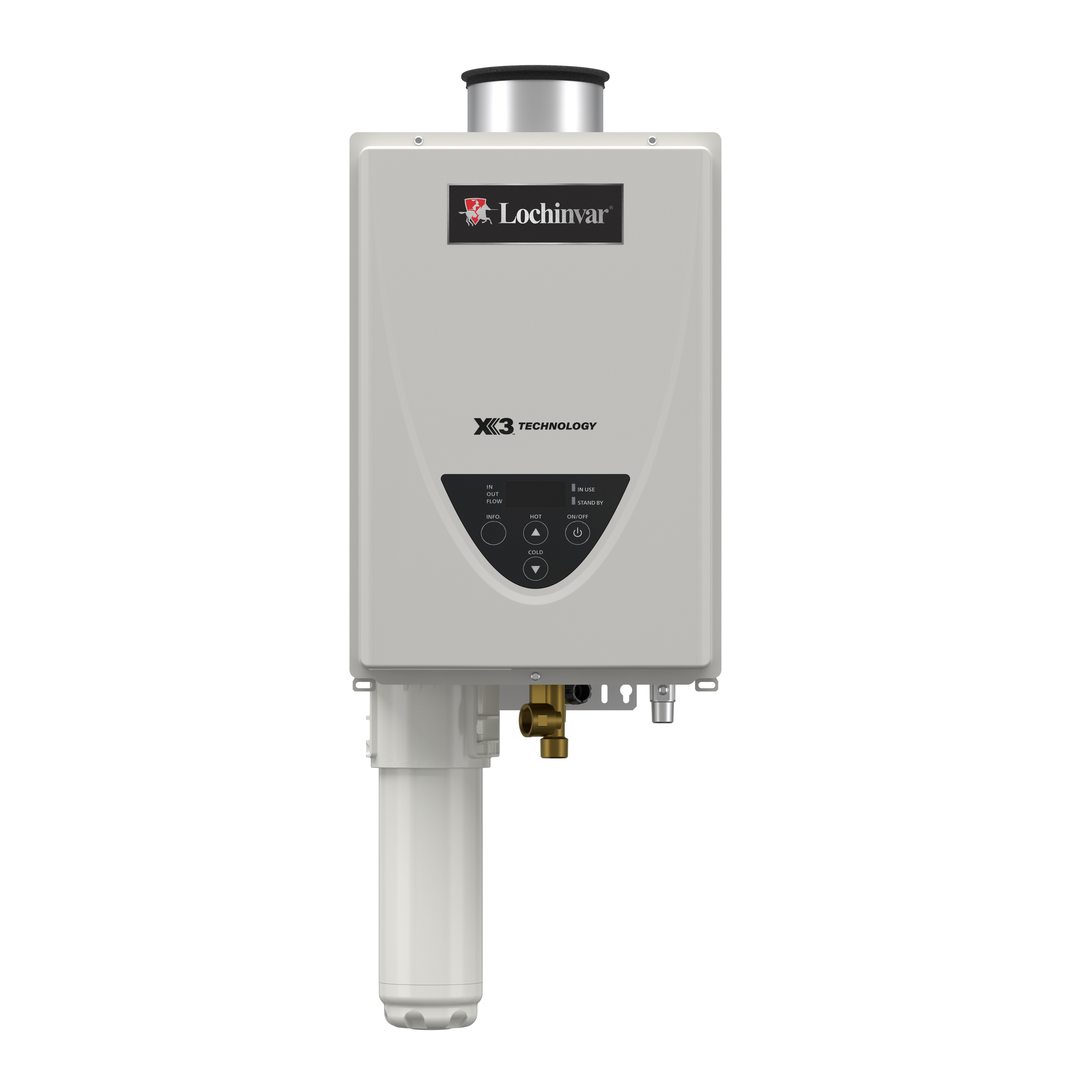 Non-Condensing Concentric Vent with X3 Technology